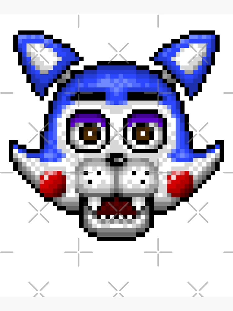 Five Nights At Candy's-pixel Art-candy The Cat Outdoor Hiking