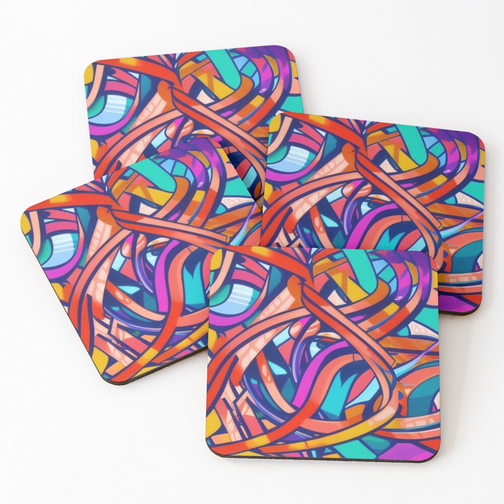 Item preview, Coasters (Set of 4) designed and sold by calibrit.