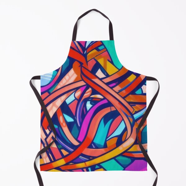Item preview, Abstract Colorful Ribbons Pattern designed and sold by calibrit.