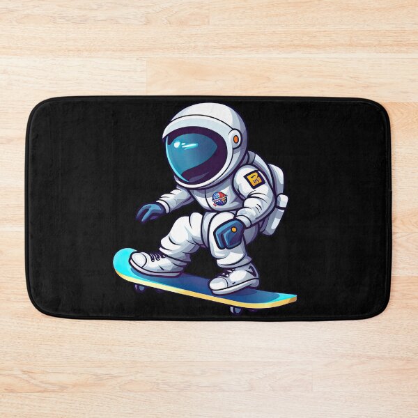 Item preview, Cute Astronaut Play Skateboard designed and sold by eyestetix.