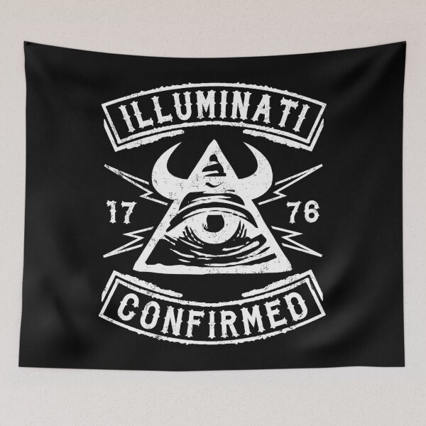 Item preview, ILLUMINATI CONFIRMED - ILLUMINATI AND CONSPIRACY designed and sold by ShirtWreck.