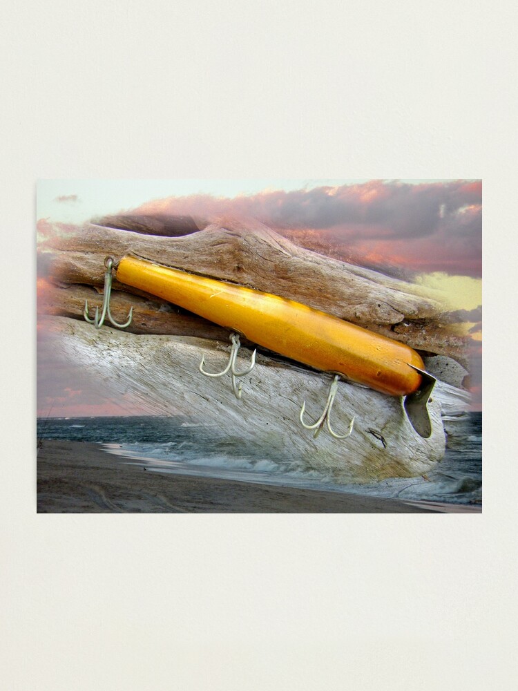 Atom A40 Vintage Saltwater Fishing Lure - Deep Sea Photographic Print for  Sale by MotherNature
