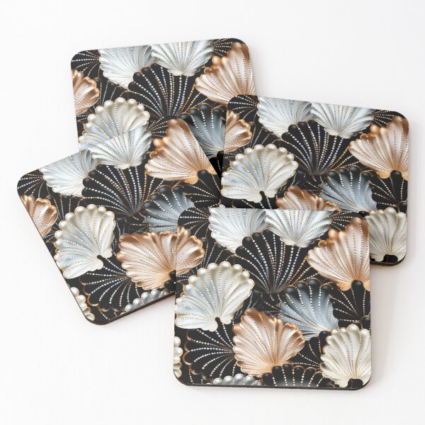 Artikelvorschau, Buntes Fantasiemuster weiß gold kupfer Ornamente metallic entworfen und verkauft von G-M-Designs.