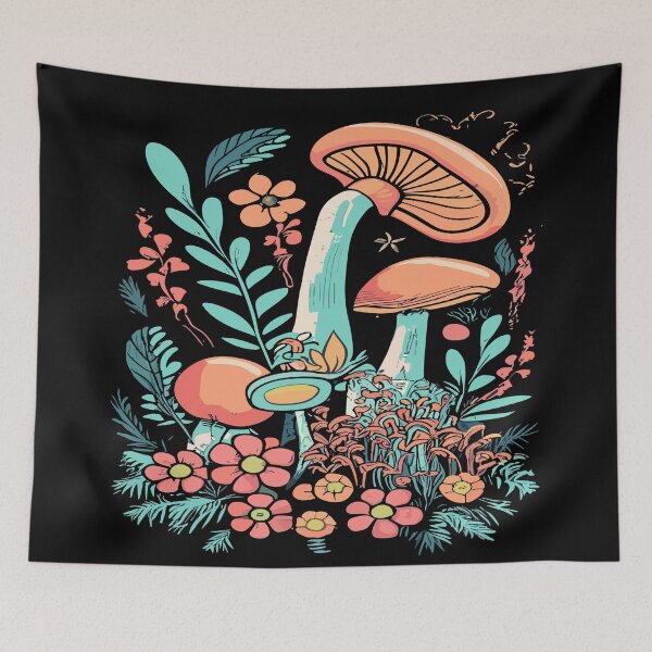 Item preview, Wild Mushroom Forest  designed and sold by GraphicsClub.