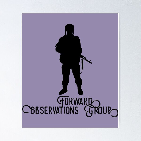 Forward Observations Group Posters for Sale | Redbubble