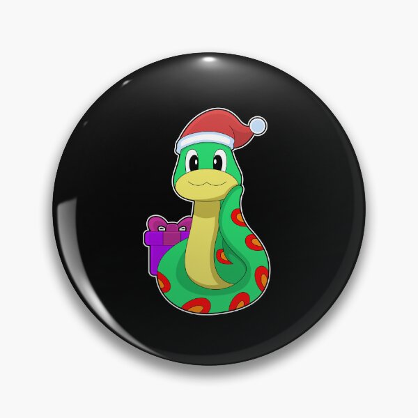 Item preview, Snake Christmas Santa hat designed and sold by Snabdesign84.