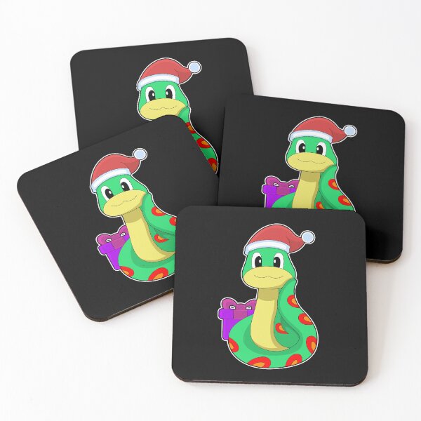 Item preview, Snake Christmas Santa hat designed and sold by Snabdesign84.