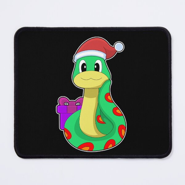 Item preview, Snake Christmas Santa hat designed and sold by Snabdesign84.