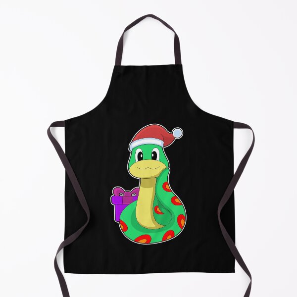 Item preview, Snake Christmas Santa hat designed and sold by Snabdesign84.