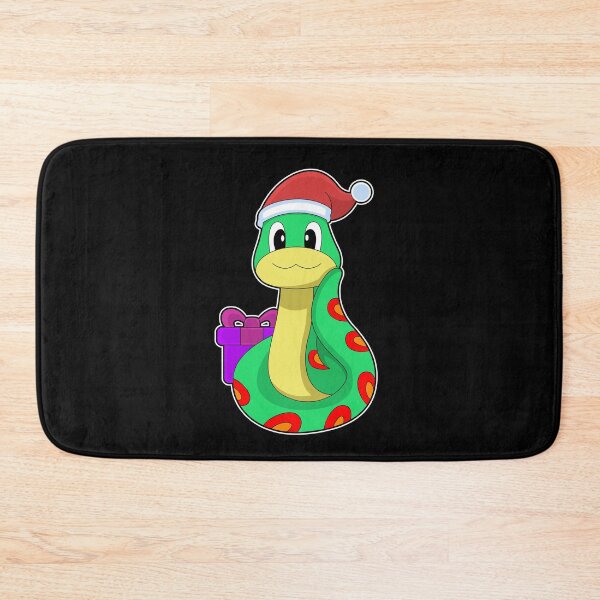 Item preview, Snake Christmas Santa hat designed and sold by Snabdesign84.