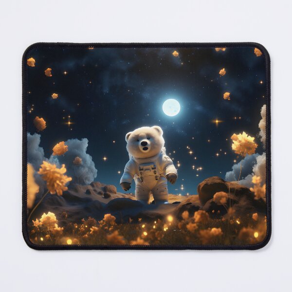 Item preview, Cosmic White Bear designed and sold by Cosnimal.