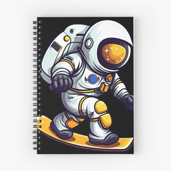Item preview, Cute Astronaut Play Skateboard 2 designed and sold by eyestetix.