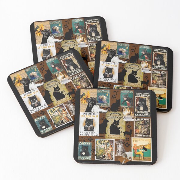 Item preview, COFFEE CAT, HOME DECOR FOR CAT LOVERS, COFFEE ACCESSORIES designed and sold by Barbara Jean Photo Art And Design.