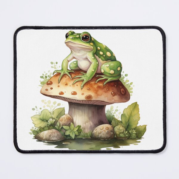 Item preview, Frog and Mushroom designed and sold by Sromwit Bunrid.