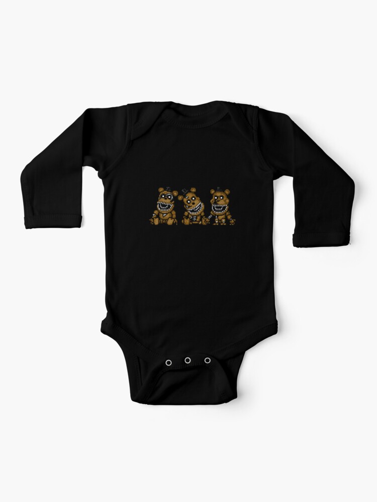 Five Nights at Freddys 4 - Nightmare! - Pixel art Baby T-Shirt for Sale by  GEEKsomniac