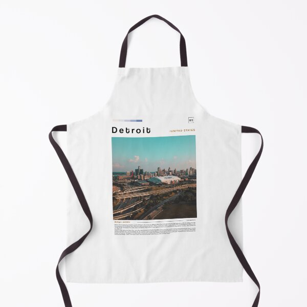 Item preview, Detroit Poster Landscape designed and sold by paulrommer.