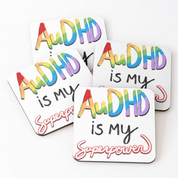 Item preview, AuDHD is My Superpower designed and sold by JillPillDesign.