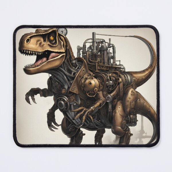 Item preview, Steampunk dinosaur designed and sold by Maths-4-Nerds.