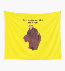 Troll Toll Design Wall Tapestry