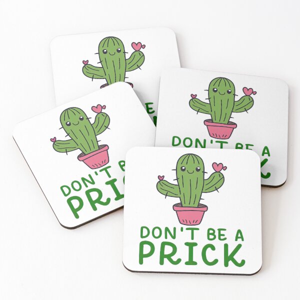 Item preview, Adorable Cactus Reminder: Don't Be a Prick designed and sold by cece4410.