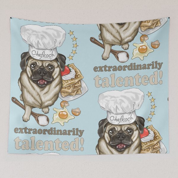 Item preview, Pug Maurice - Version 3 designed and sold by ARTemyzz.