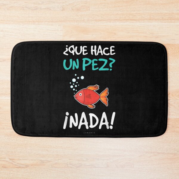 Item preview, Funny Spanish TShirts - Que Hace Un Pez - Spanish Gift Design Shirts Soft designed and sold by sani-gilk.
