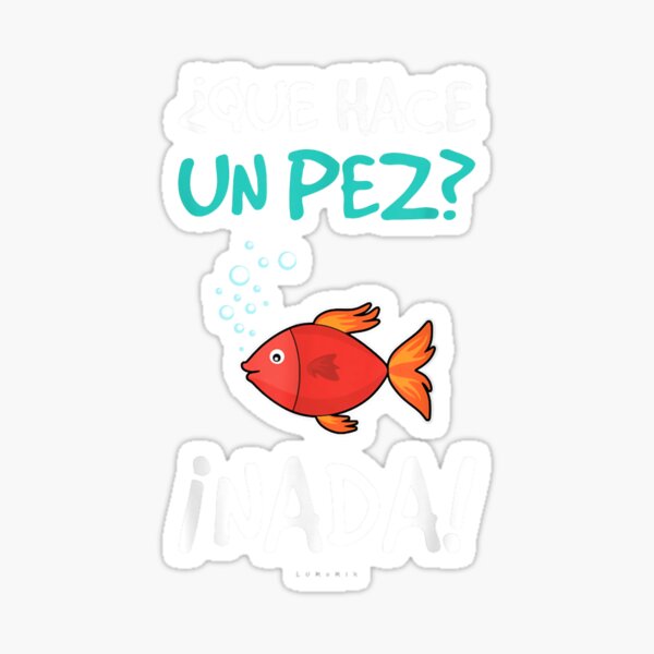 Vista previa del artículo con la obra «Camisetas españolas divertidas - Que Hace Un Pez - Camisas con diseño de regalo español suaves», diseñado y vendido por sani-gilk.