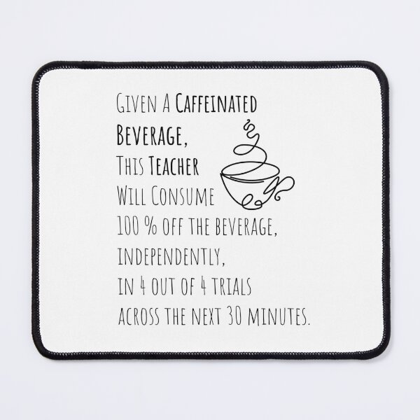 Item preview, Teachers Liquid Joy: Coffee Aroma and Flavor - Line Art Tea/Coffee Mug designed and sold by EmeraldeaArt.