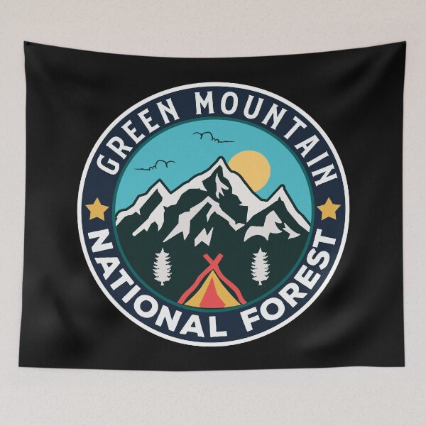 Artikelvorschau, Der Green Mountain National Forest ist ein Nationalpark in Kalifornien. Er liegt 1,6 km südwestlich von San Francisco. entworfen und verkauft von nature-space.