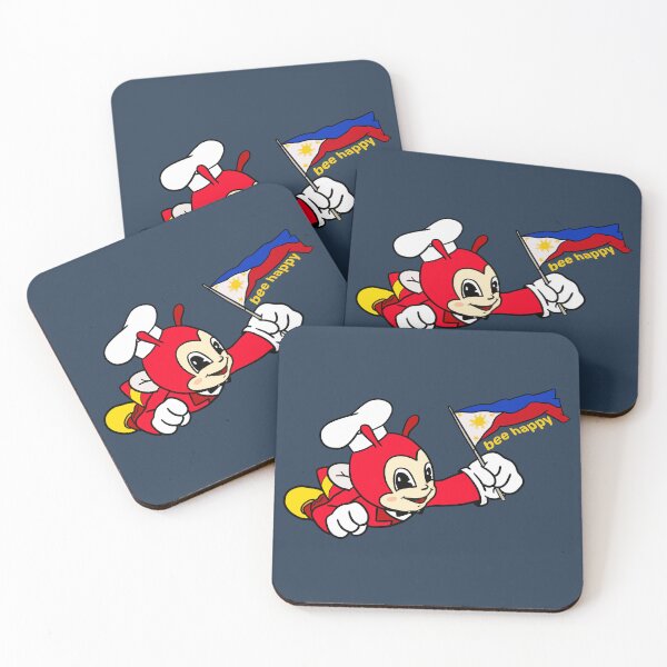 Item preview, JOLLIBEE BEE HAPPY PHILIPPINE FLAG STICKER designed and sold by aydapadi.