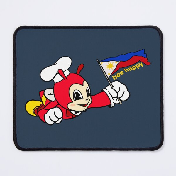 Item preview, JOLLIBEE BEE HAPPY PHILIPPINE FLAG STICKER designed and sold by aydapadi.