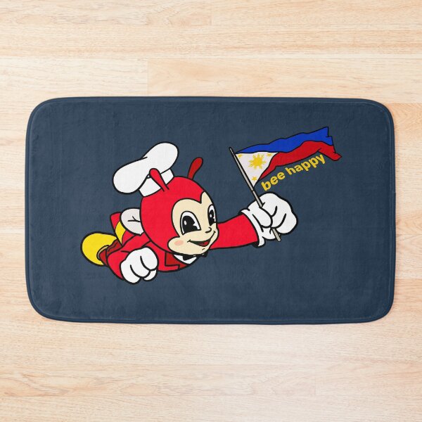 Item preview, JOLLIBEE BEE HAPPY PHILIPPINE FLAG STICKER designed and sold by aydapadi.