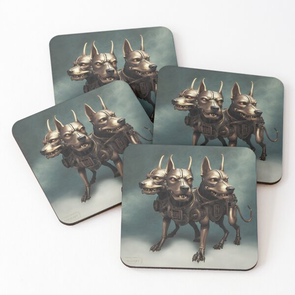 Item preview, Steampunk cerberus designed and sold by Maths-4-Nerds.