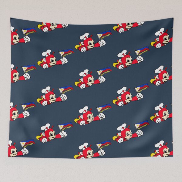 Item preview, JOLLIBEE BEE HAPPY PHILIPPINE FLAG STICKER designed and sold by aydapadi.