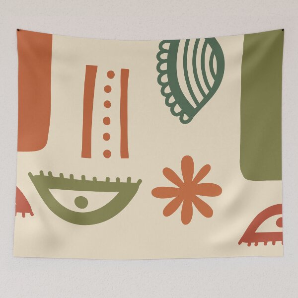 Item preview, Boho Abstract Palette designed and sold by MaiZephyr.