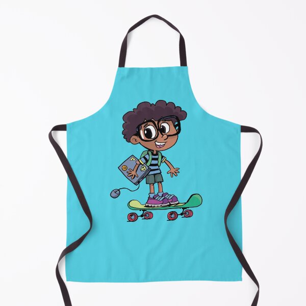 Item preview, boy carries a laptop and rides a skateboard designed and sold by duxpavlic.
