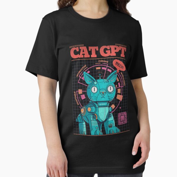 Item preview, Cat GPT designed and sold by Merch Madness.