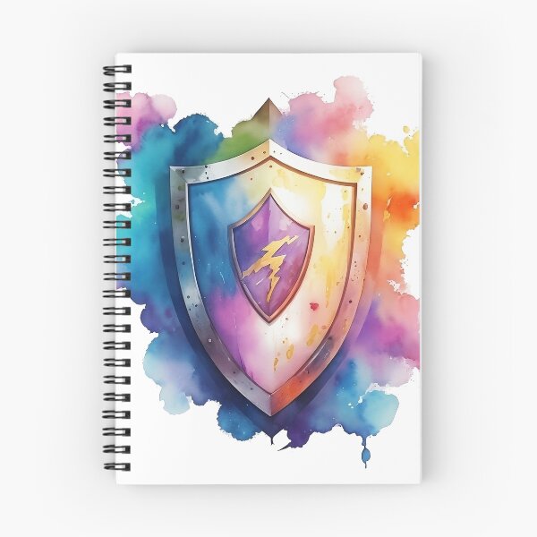Item preview, Water colored shield designed and sold by Amrelia.