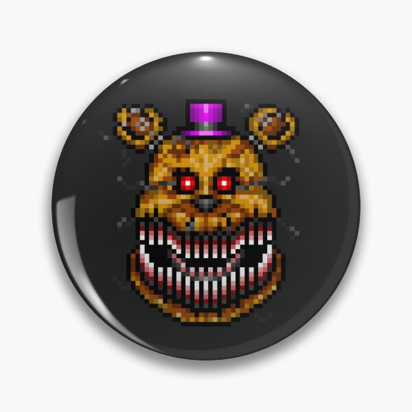 Item preview, Five Nights at Freddys 4 - Nightmare Fredbear - Pixel art designed and sold by GEEKsomniac.