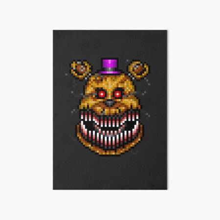 Nightmare Fredbear (Five Nights at Freddy’s) | Art Board Print