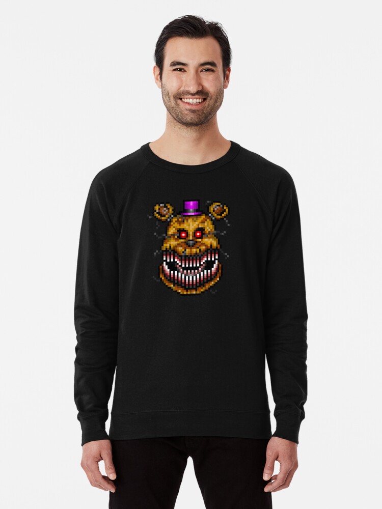 Five Nights at Freddys 4 - Nightmare Fredbear - Pixel art Sticker for Sale  by GEEKsomniac