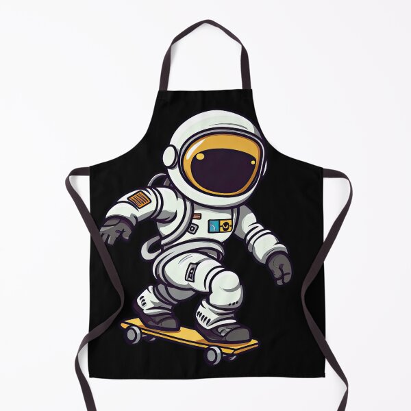 Item preview, Cute Astronaut Play Skateboard 4 designed and sold by eyestetix.