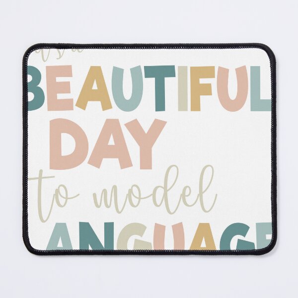 Item preview, Beautiful Day to Model Language AAC-CCC SLP Speech Therapy designed and sold by Dream-bubble.