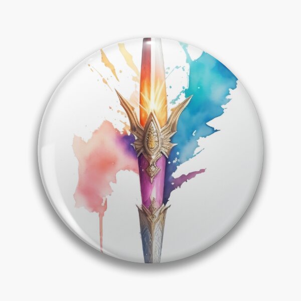 Item preview, Water colored ancient dagger designed and sold by Amrelia.