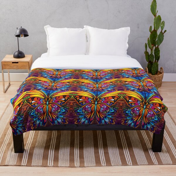 Item preview, Psychedelic Butterfly (Pattern Version) designed and sold by Catherine-NZ.