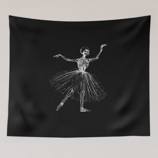 Aperçu de l'œuvre Costume d'Halloween dansant pour danseuse de ballet effrayante, squelette, cage thoracique, ballerine créée et vendue par alenaz.