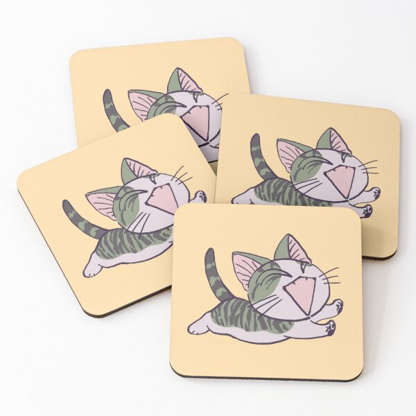 Item preview, I draw pink pastel happy running chi the kitten 5 / Chi's sweet home designed and sold by RansRoom.