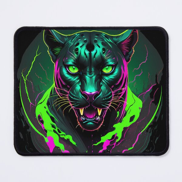 Item preview, Cyberpunk Panther designed and sold by TaevasDesign.