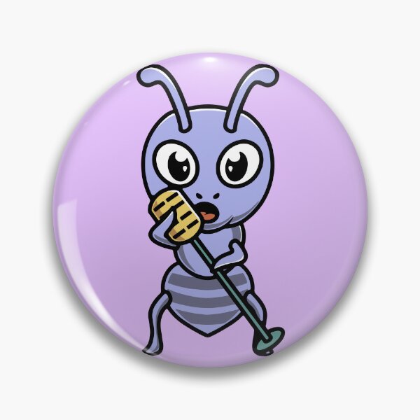 Item preview, Cute ant singing cartoon illustration designed and sold by cubbone.