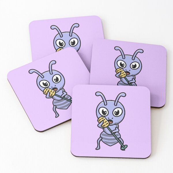 Item preview, Cute ant singing cartoon illustration designed and sold by cubbone.